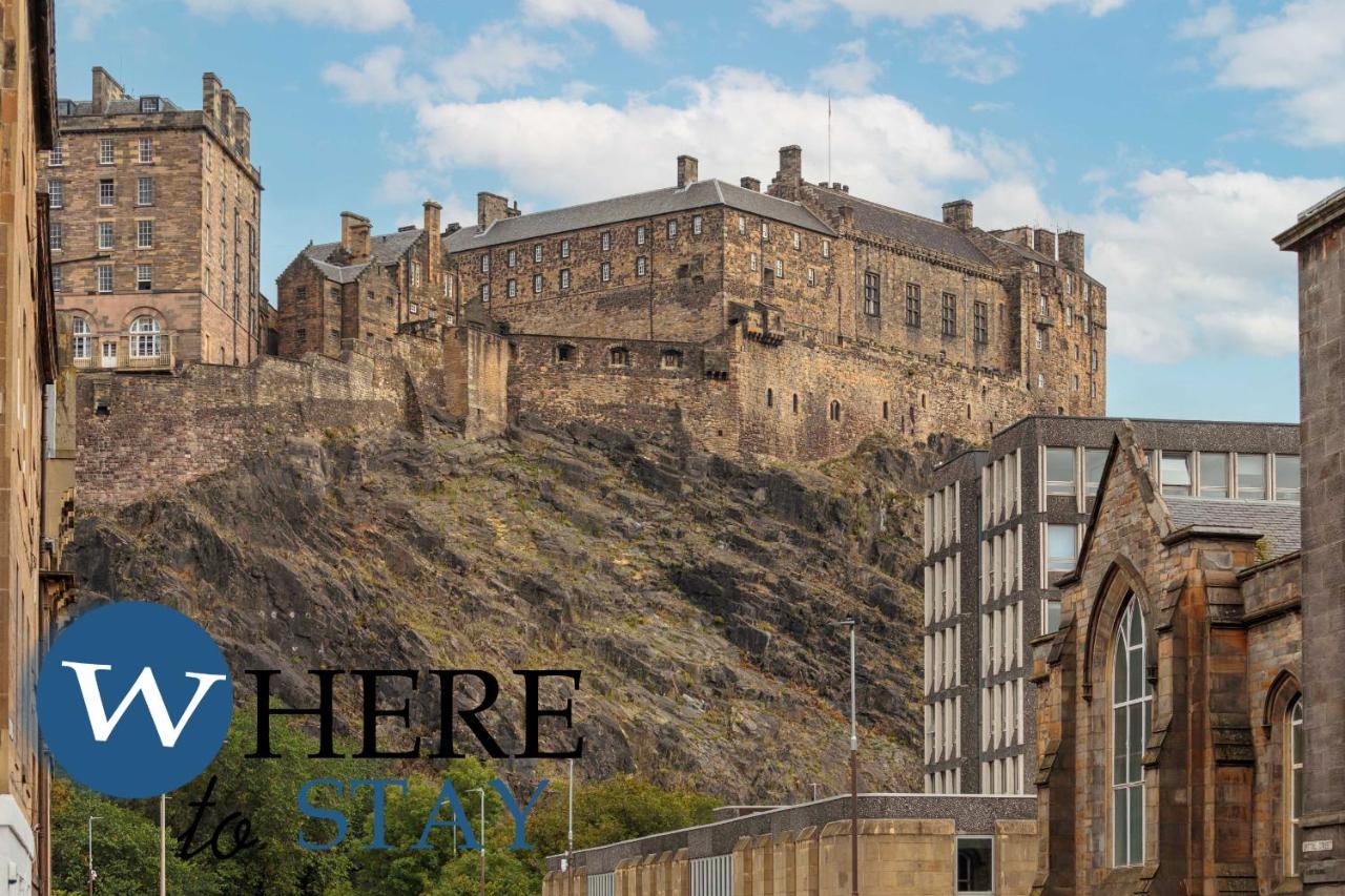 Stylish 2Bed Apartment Underneath Edinburgh Castle Exterior foto
